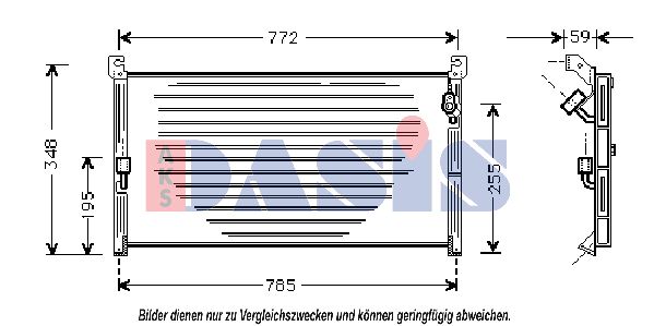 AKS DASIS Lauhdutin, ilmastointilaite 212140N